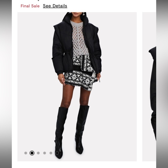 Black Isabel Marant Étoile Jacket - Picture 9 of 13